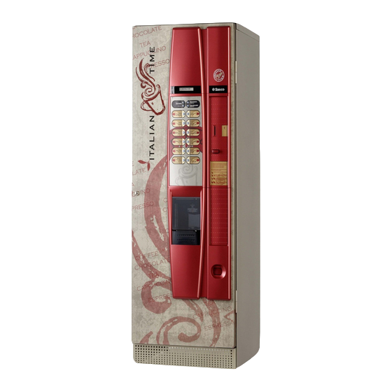 MÁQUINA DE CAFE SAECO MOD. CRISTALO 400 ROJA